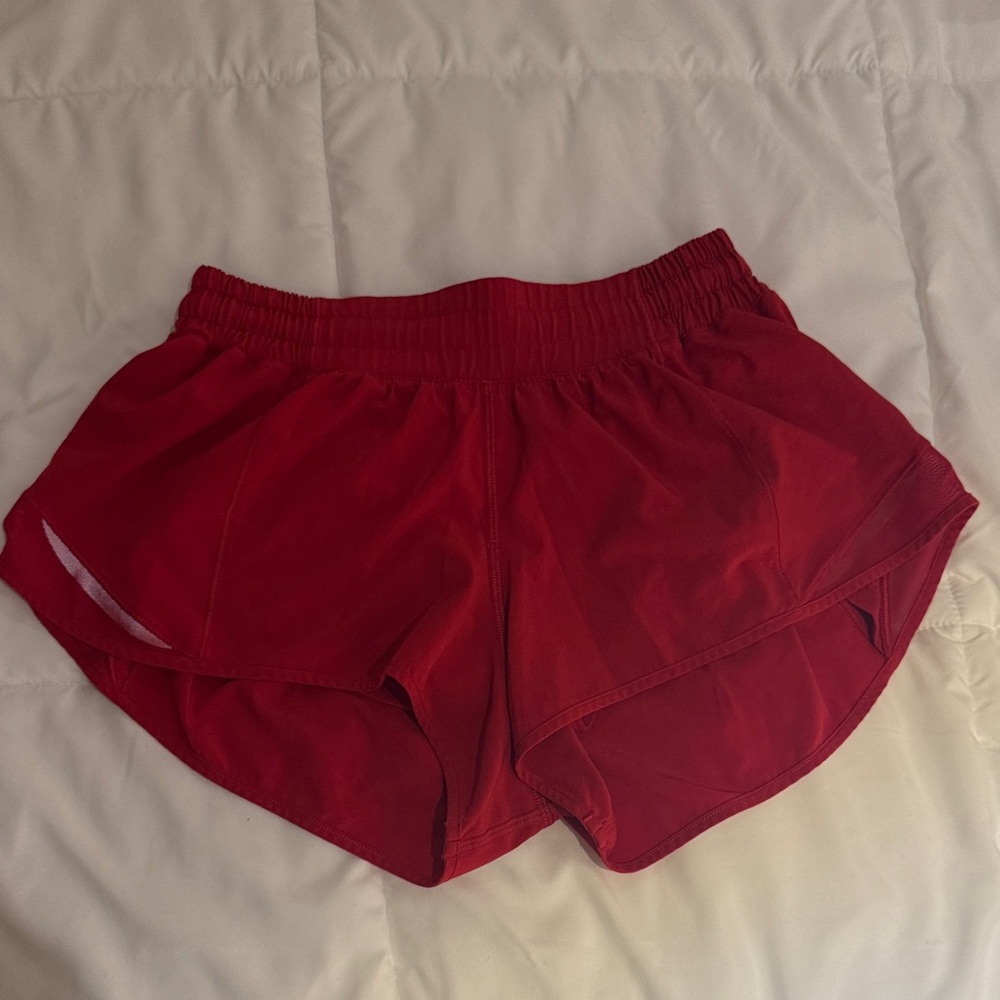 LULULEMON Red Shorts